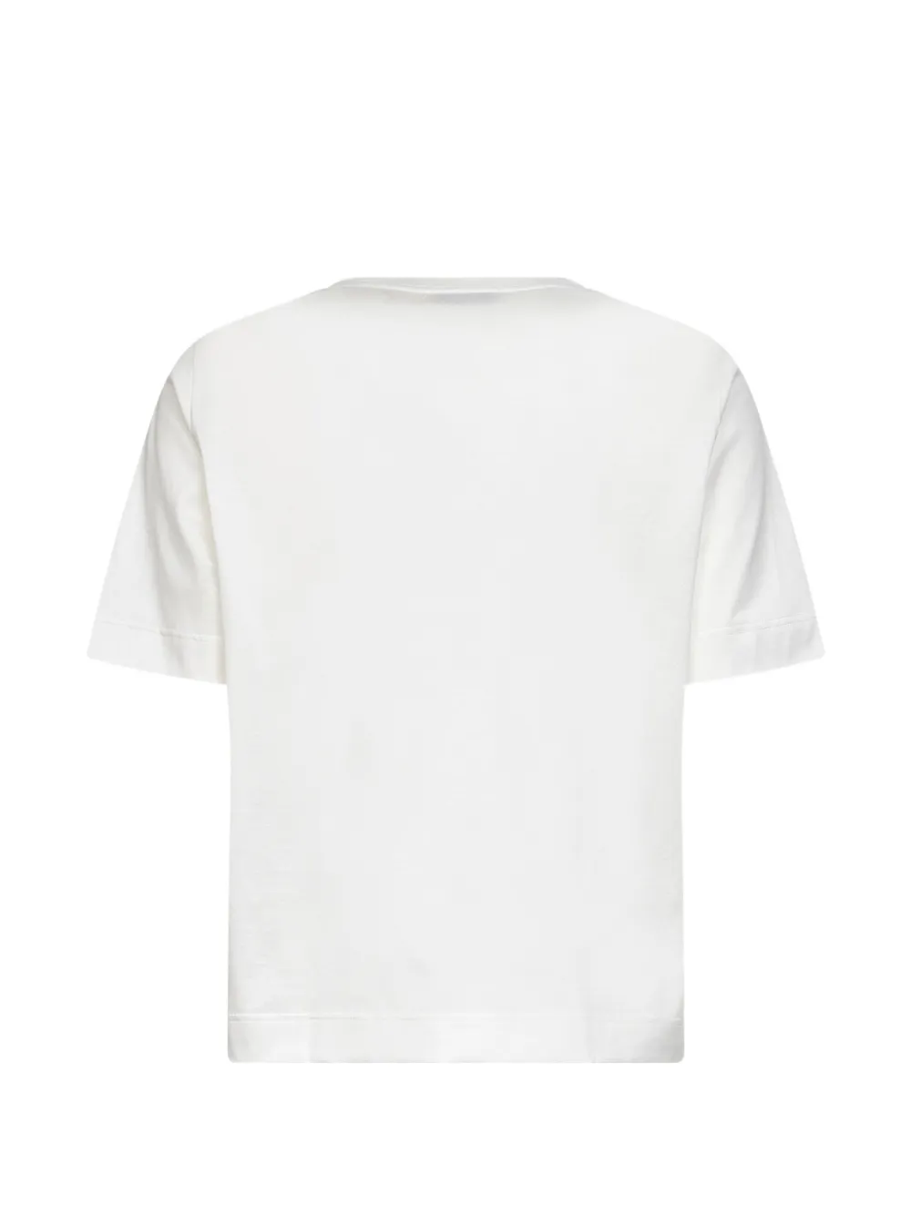 Blanca Vita T-shirt met V-hals Wit