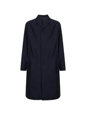 AMI Paris トレンチコート | ブルー | FARFETCH JP