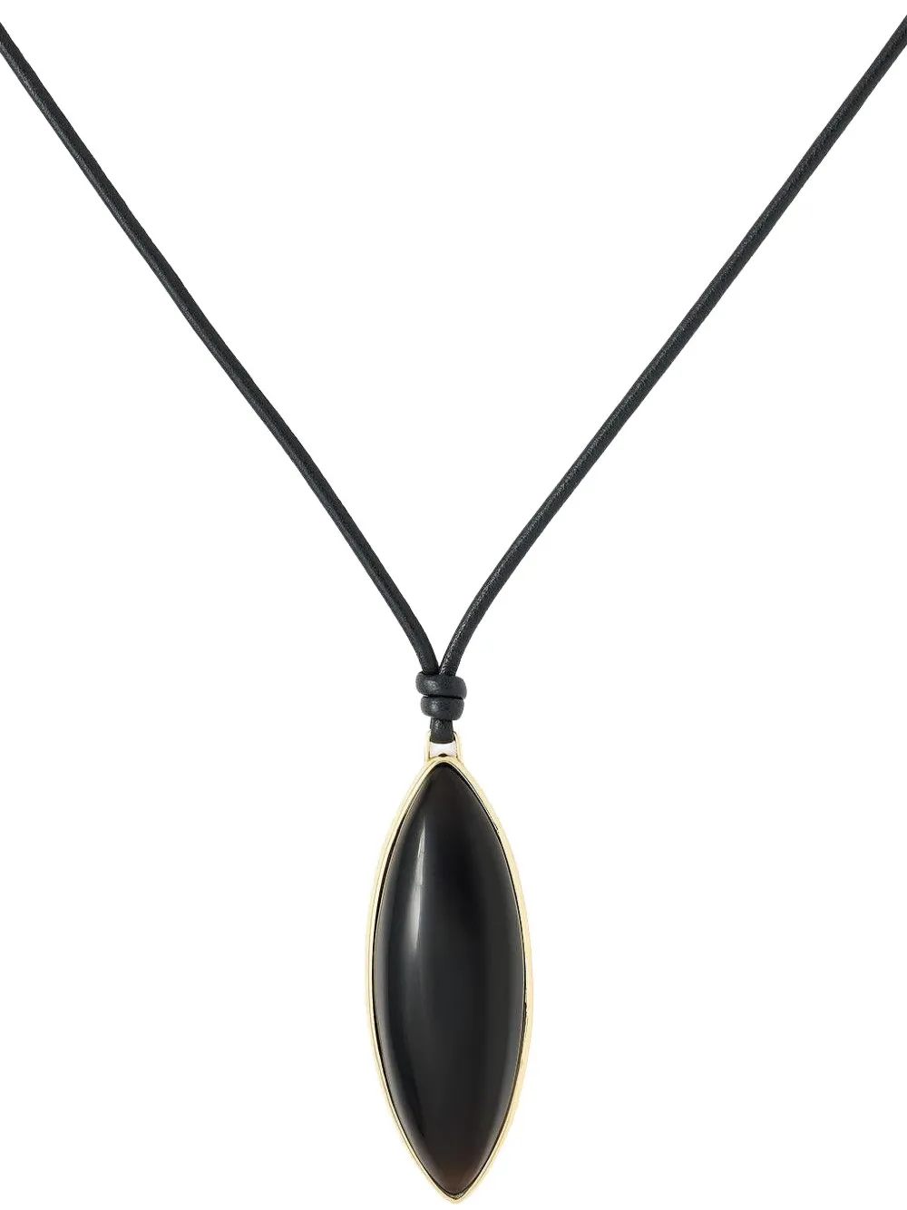 Jennifer Fisher puffy-dagger necklace - Nero