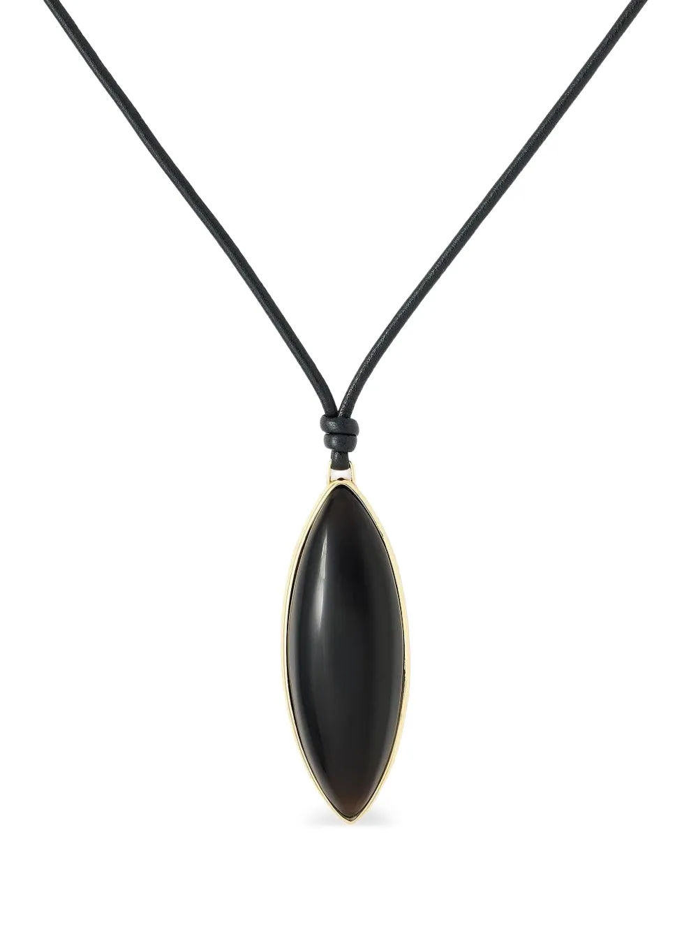 Jennifer Fisher puffy-dagger necklace - Nero