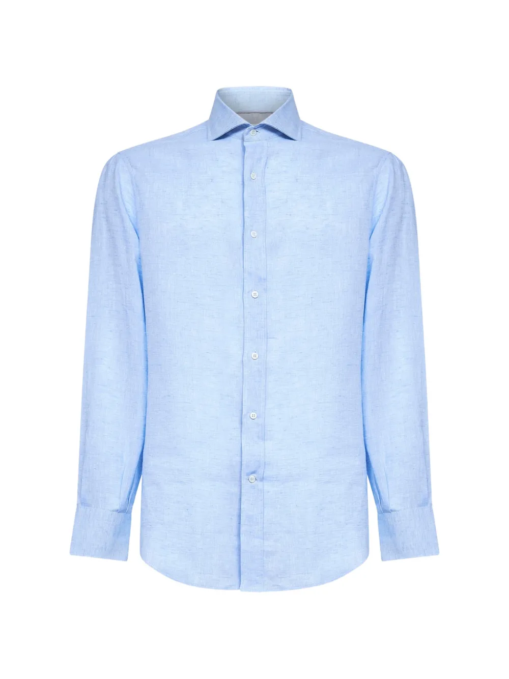 Brunello Cucinelli buttoned long-sleeved shirt - Blue