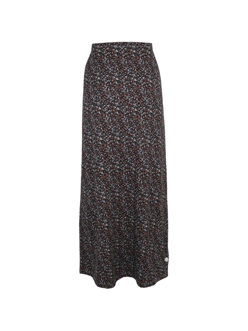 Rabanne printed maxi skirt - Nero