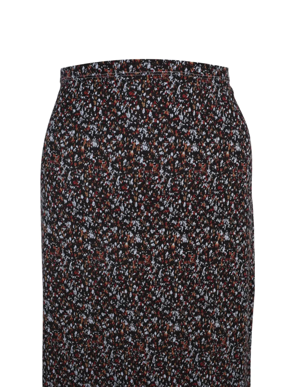 Rabanne Maxi-rok met print Zwart