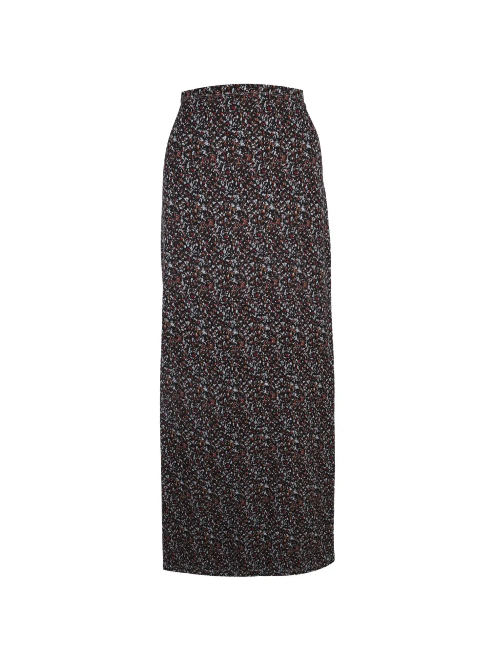 Rabanne Maxi-rok met print Zwart