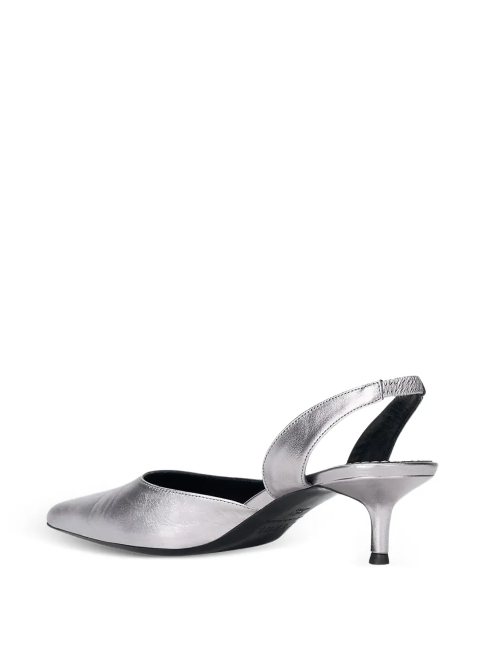 STAUD Sebastian slingback pumps Zilver
