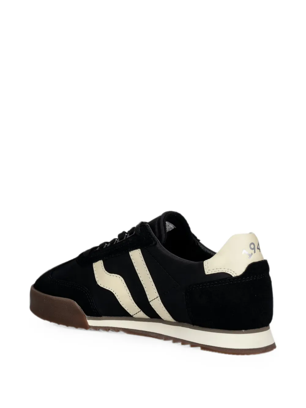Gant Baylle suede-panelled lace-up sneakers Zwart