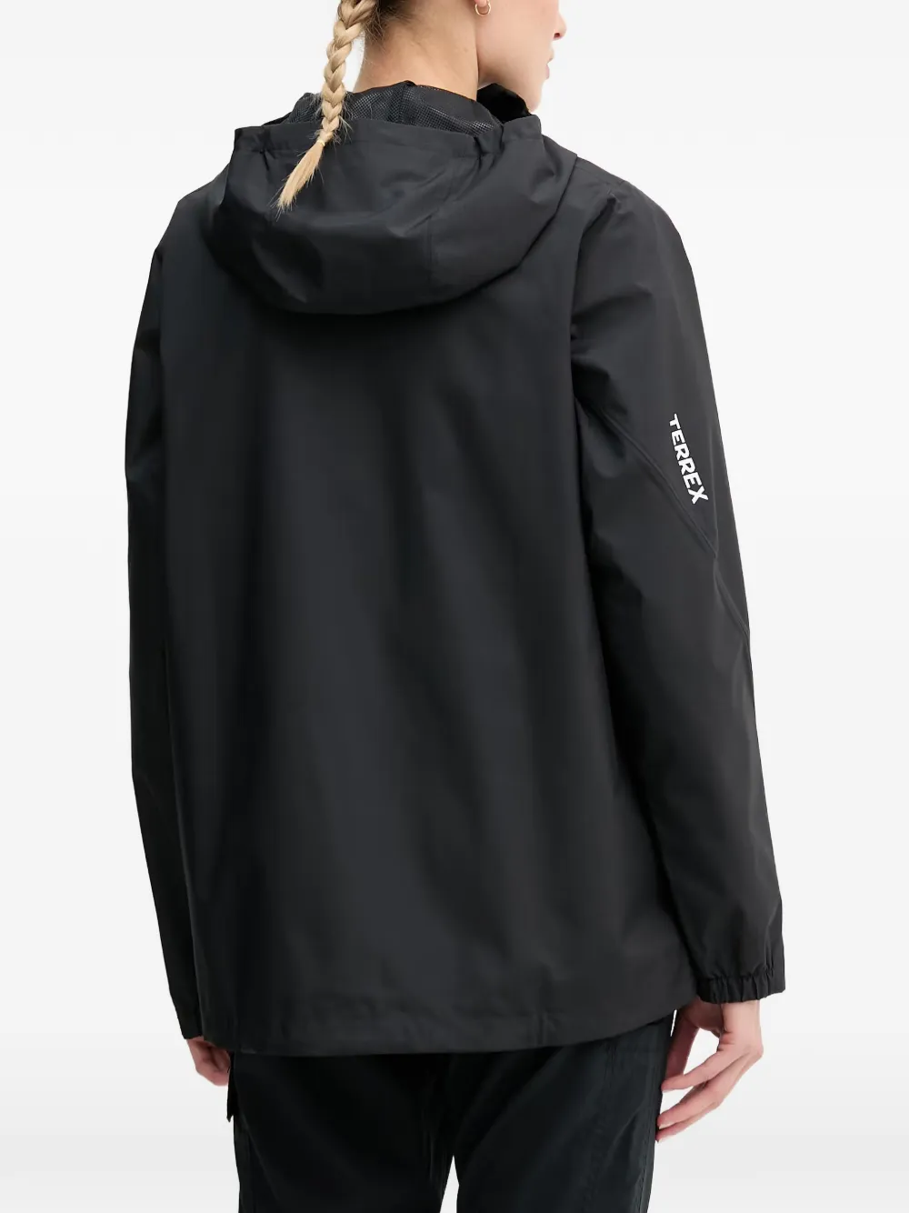 adidas Terrex hooded jacket Zwart