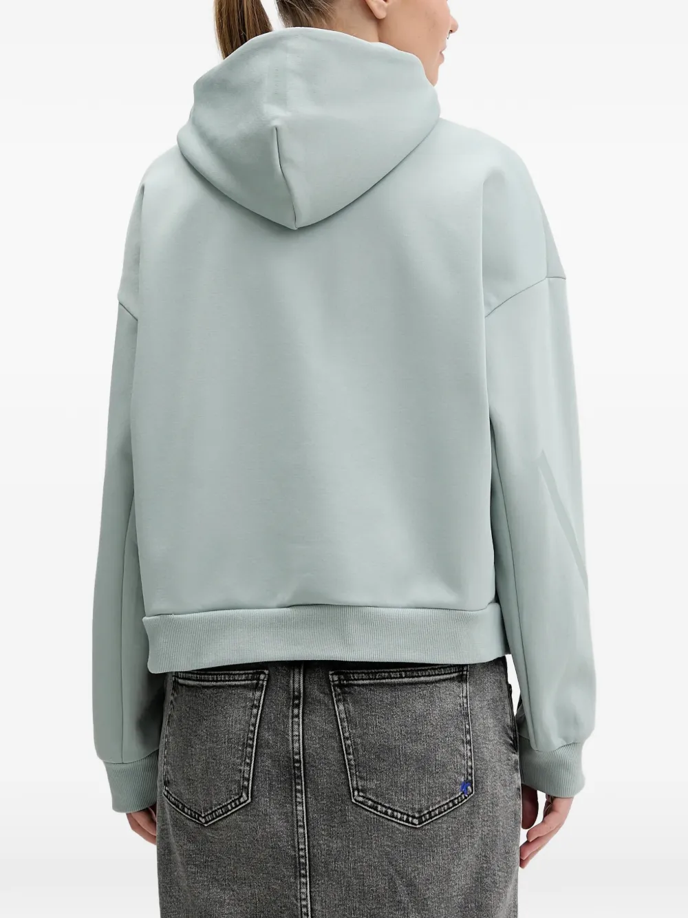 adidas logo hoodie Groen