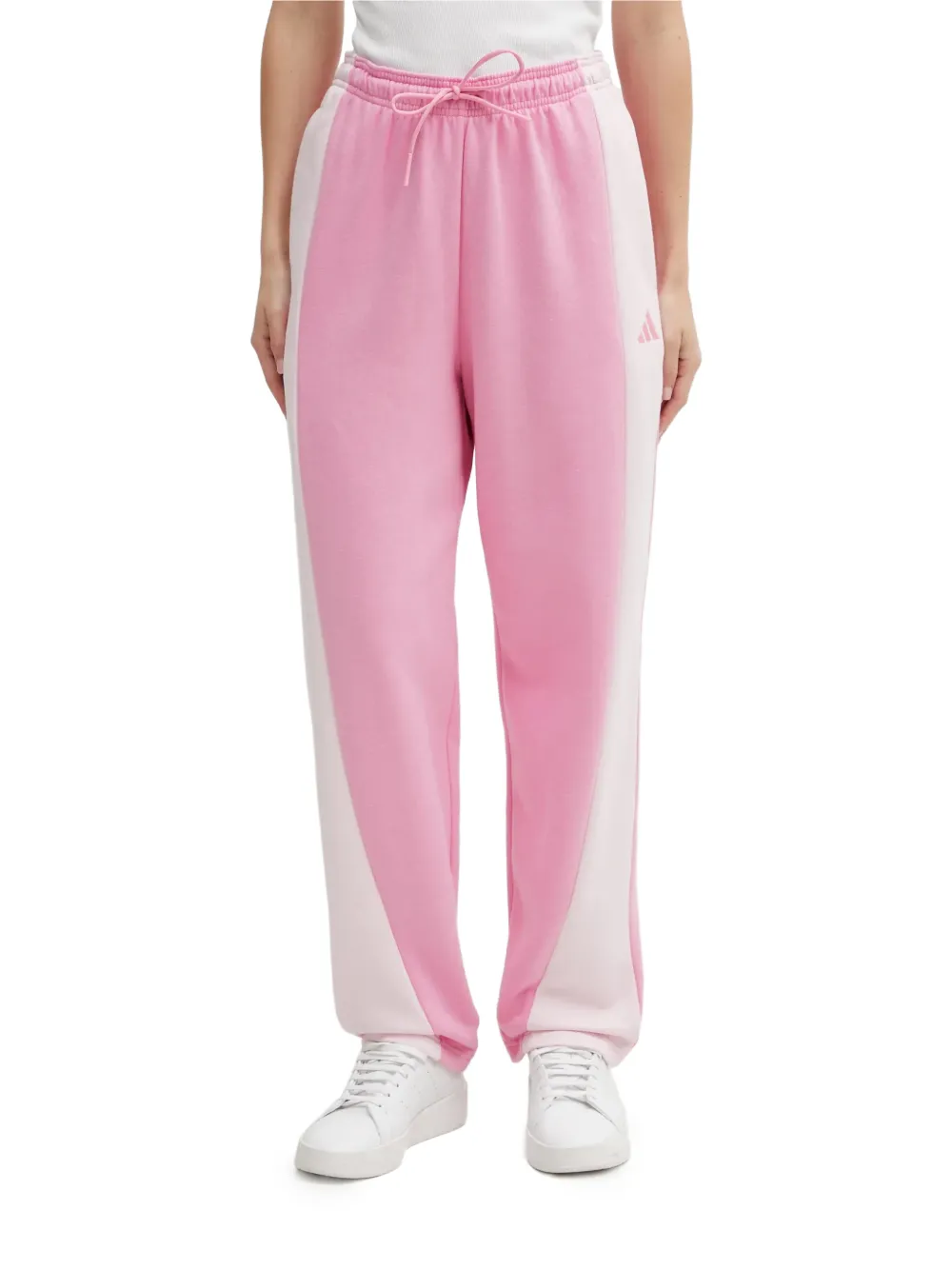 adidas Trainingspak met colourblocking en logo Roze