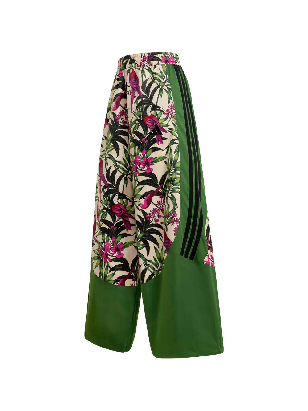 adidas x Farm Rio floral stripe track pants - Toni neutri