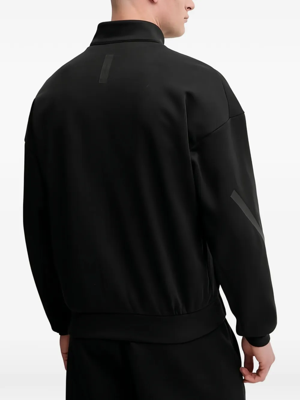 adidas Fleece jack Zwart