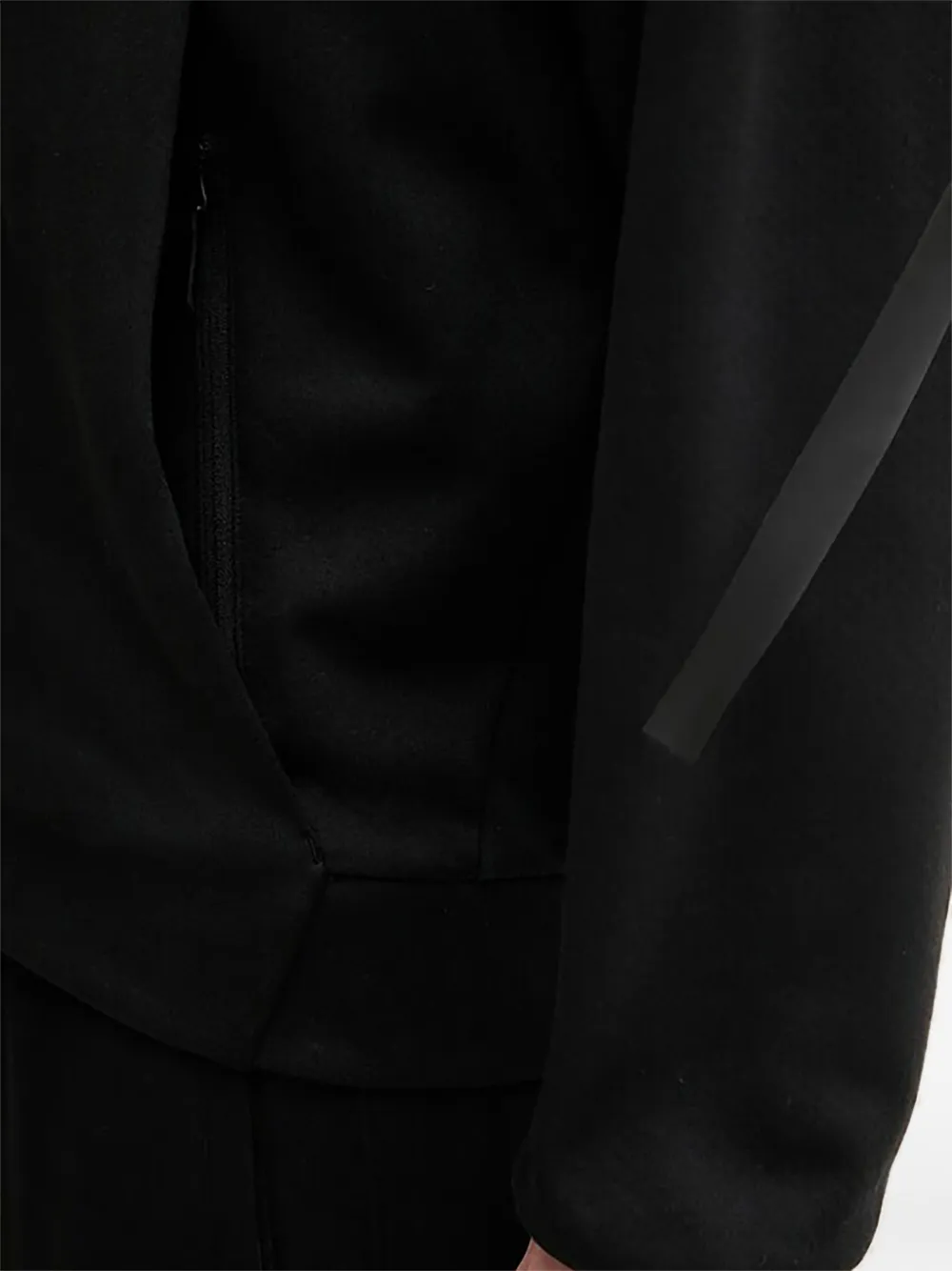 adidas Fleece jack Zwart