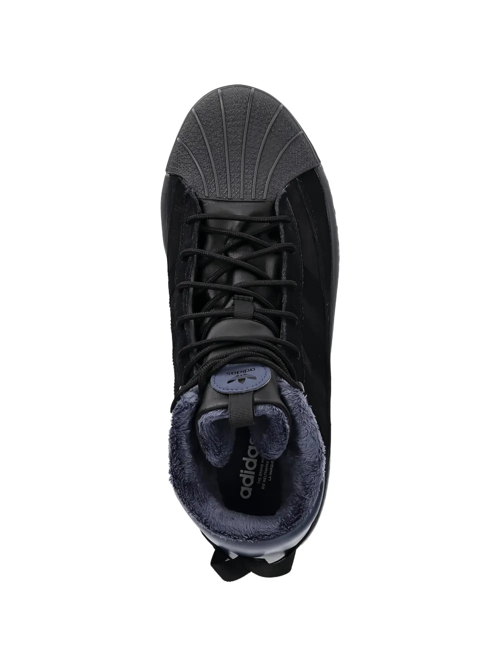 adidas Kids Superstar Winter Trek lace-up boots Zwart