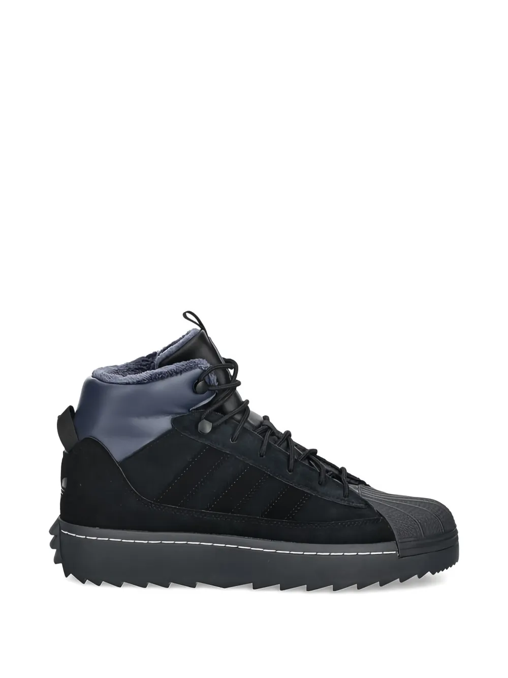 adidas Kids Superstar Winter Trek lace-up boots Zwart
