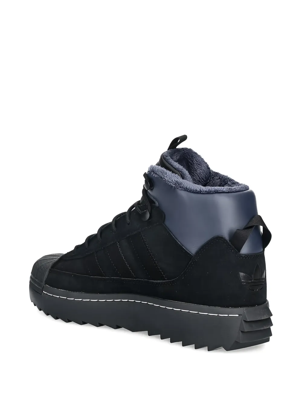 adidas Kids Superstar Winter Trek lace-up boots Zwart