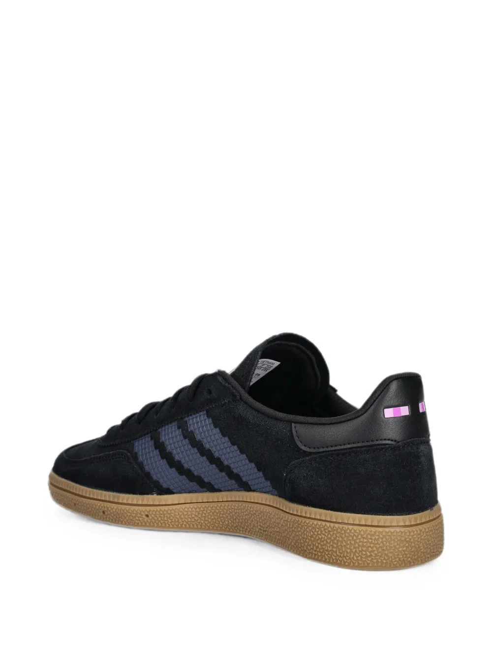 adidas Kids Minecraft gestreepte sneakers Zwart