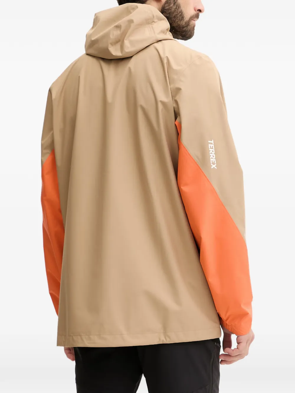 adidas Terrex jack met capuchon Beige