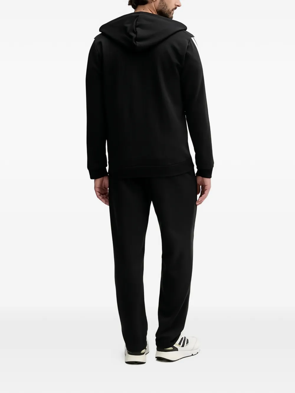 adidas Trainingspak met logo en rits Zwart