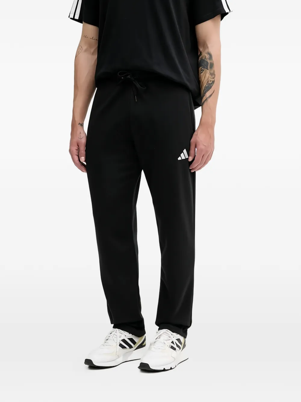 adidas Trainingspak met logo en rits Zwart