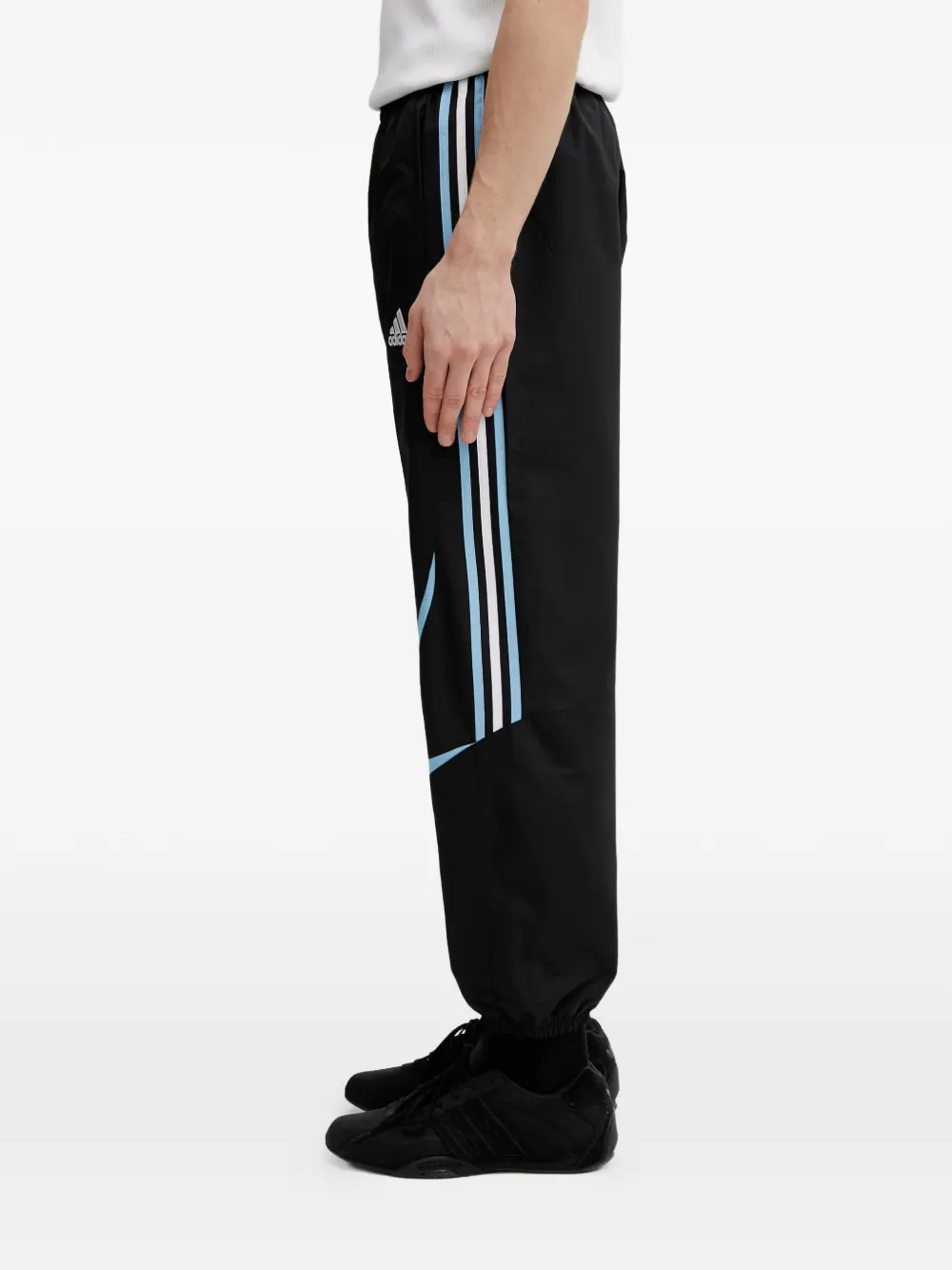 adidas Argentina 2006 logo-embroidered track pants Zwart
