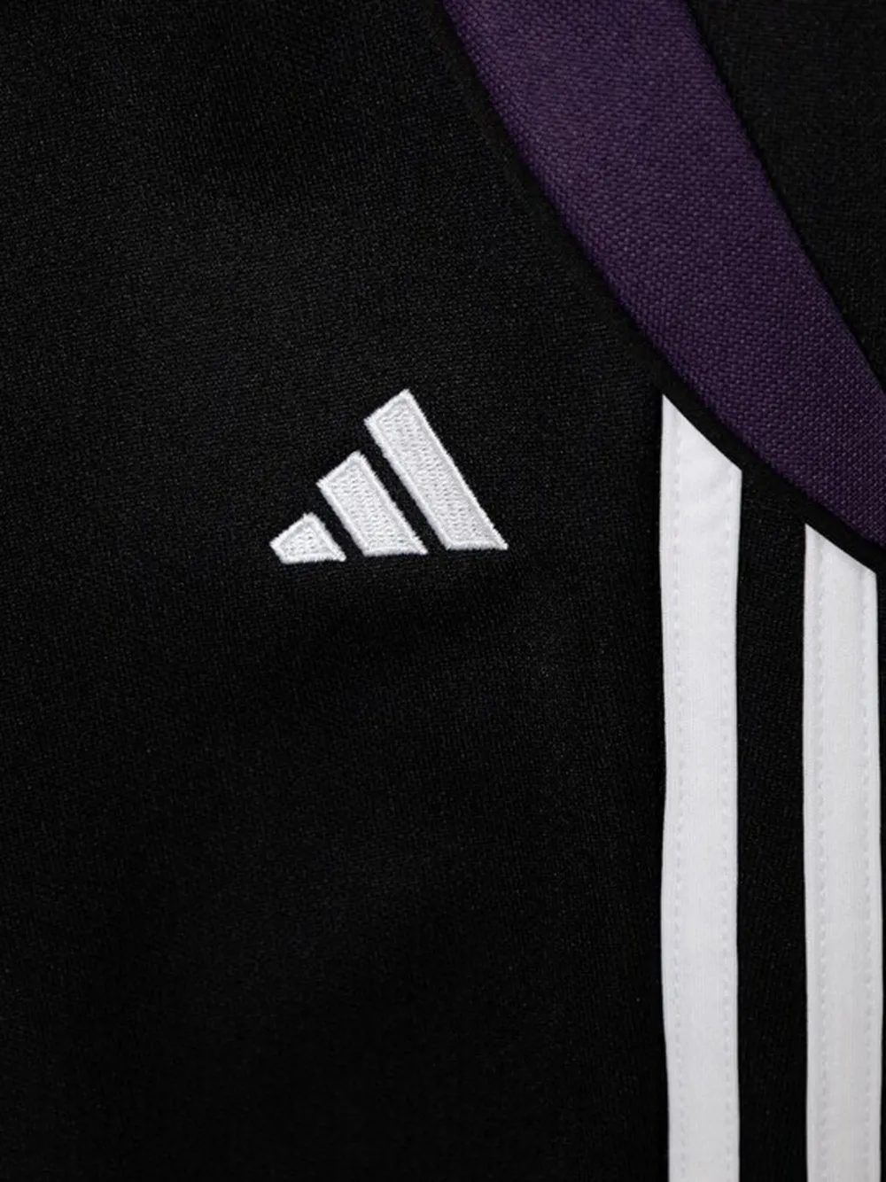 adidas Kids Gestreept trainingspak Paars