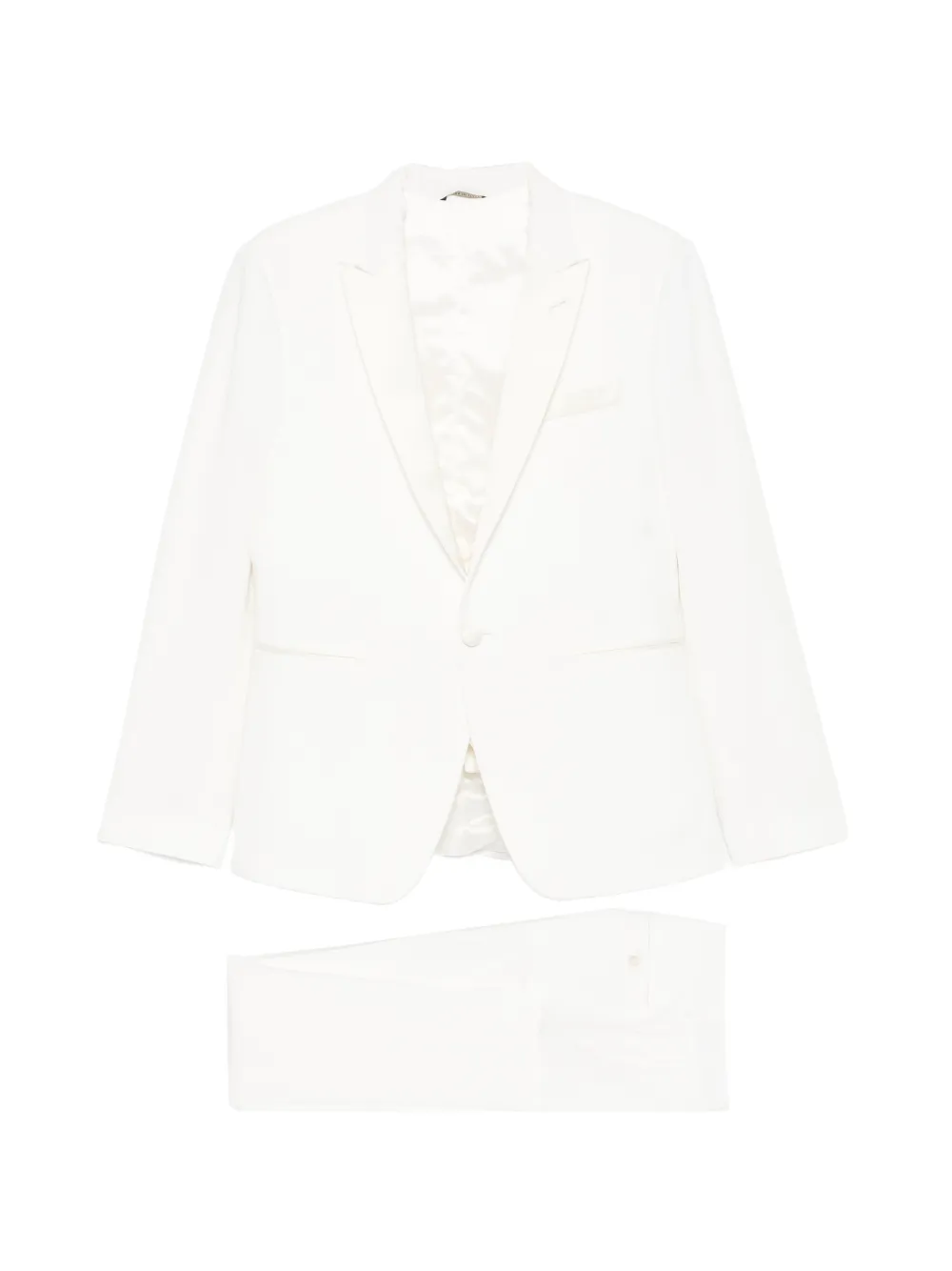 Reveres 1949 single-breasted suit - Bianco