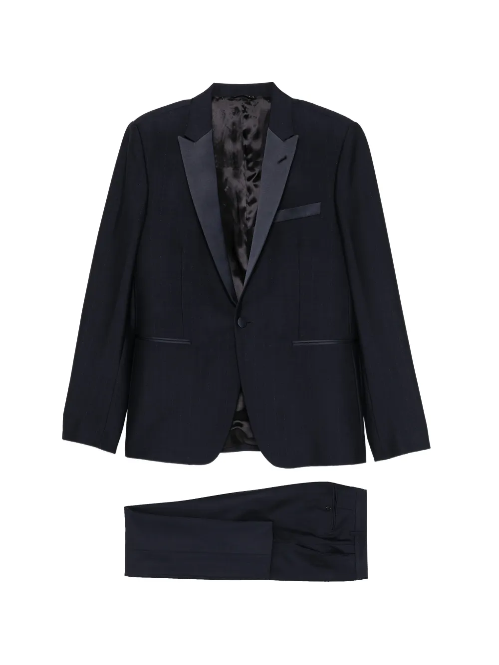 Reveres 1949 shawl-collar suit - Blu