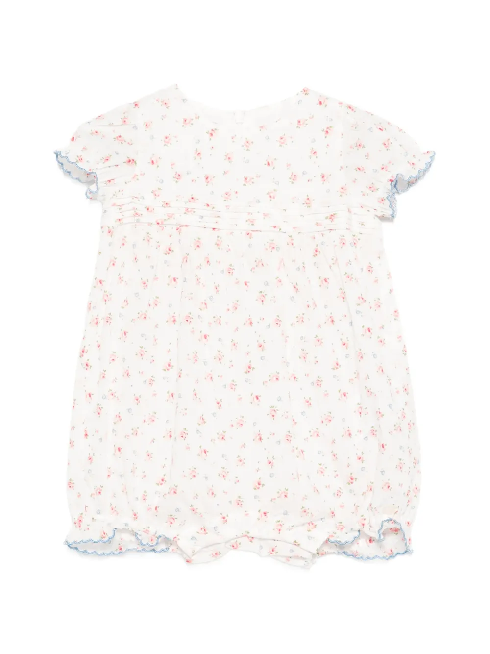 Tartine Et Chocolat floral-pattern romper - Bianco
