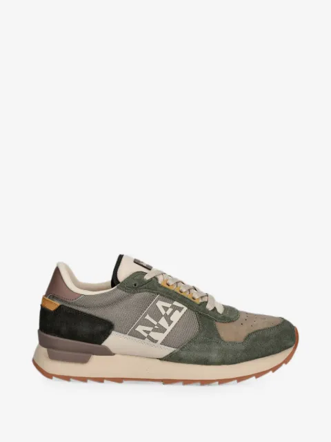 Napapijri Stab perforated panelled sneakers