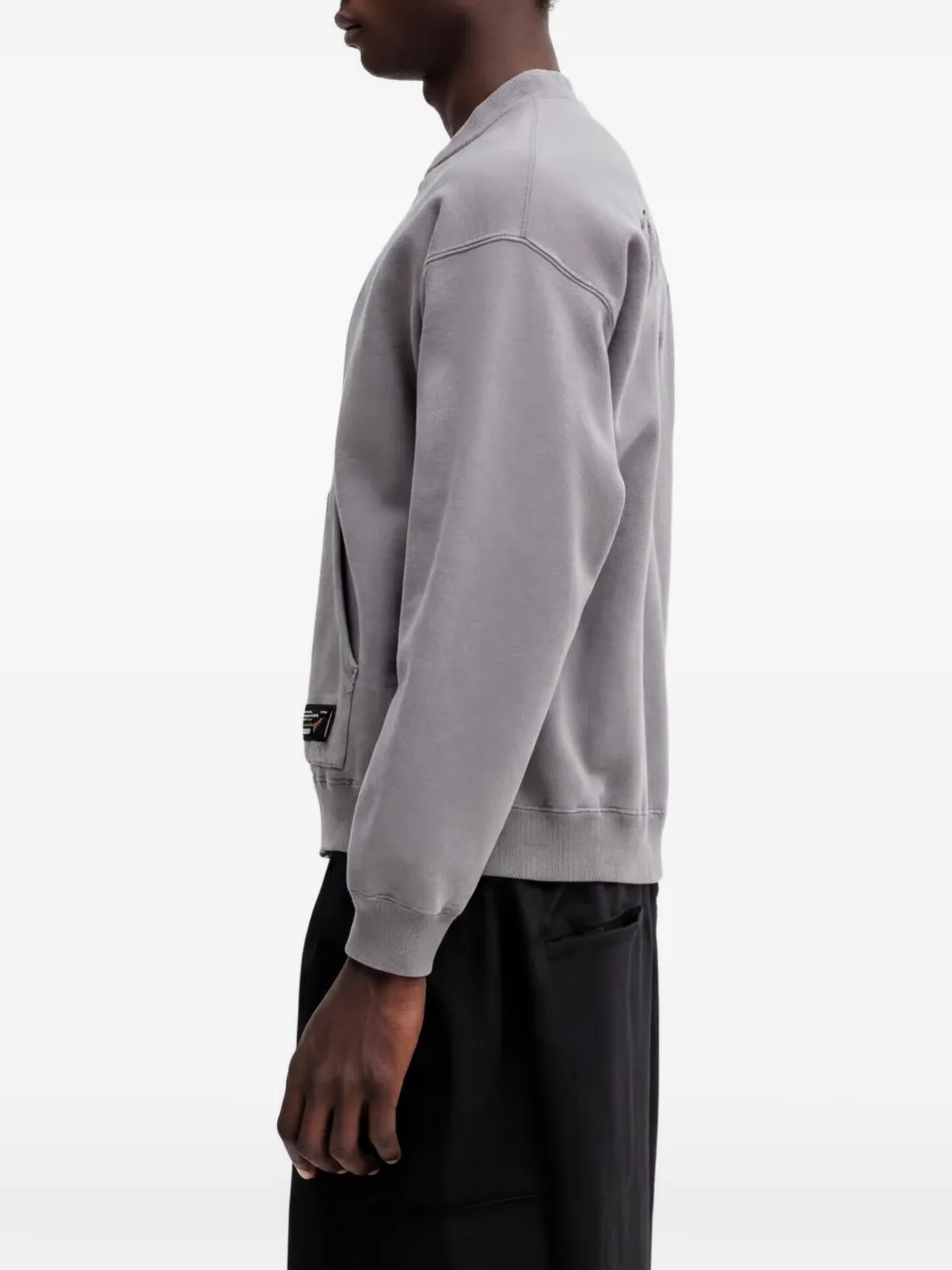 Neighborhood Sweater met rits Grijs