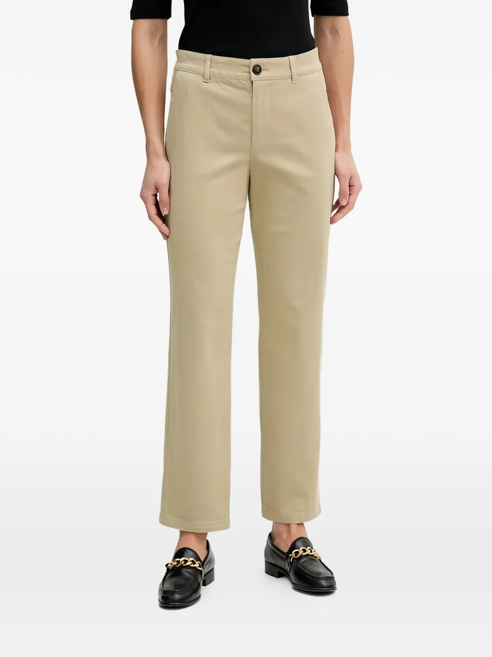 Mos Mosh button-fastening trousers - Toni neutri