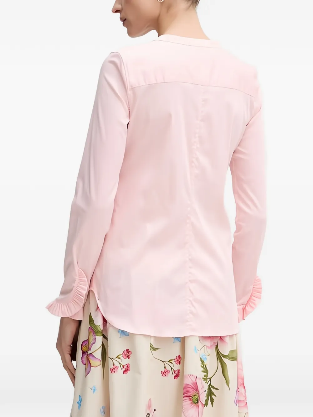 Mos Mosh ruffled shirt - Rosa