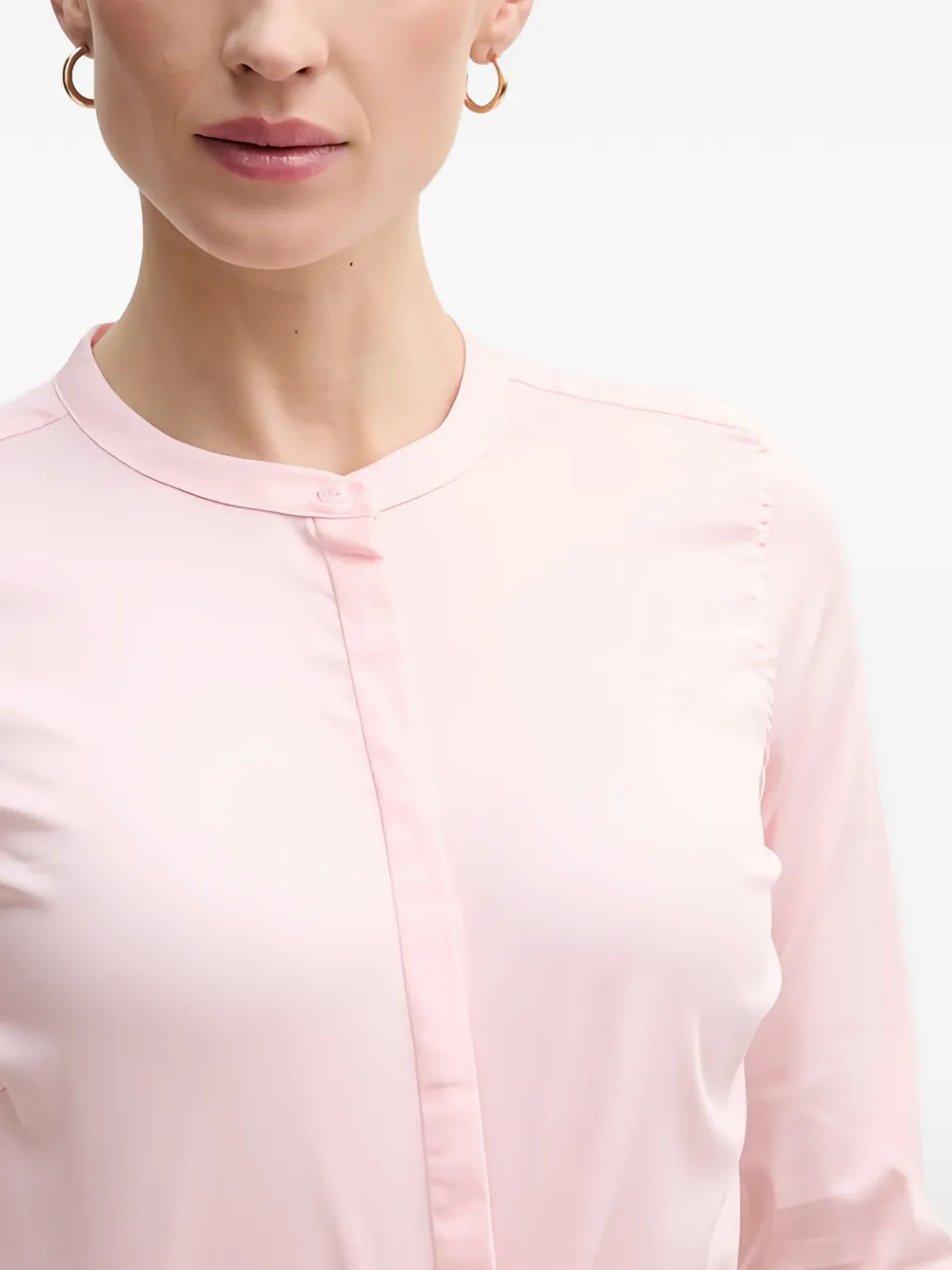  Mos Mosh Ruffled Shirt - Rosa 