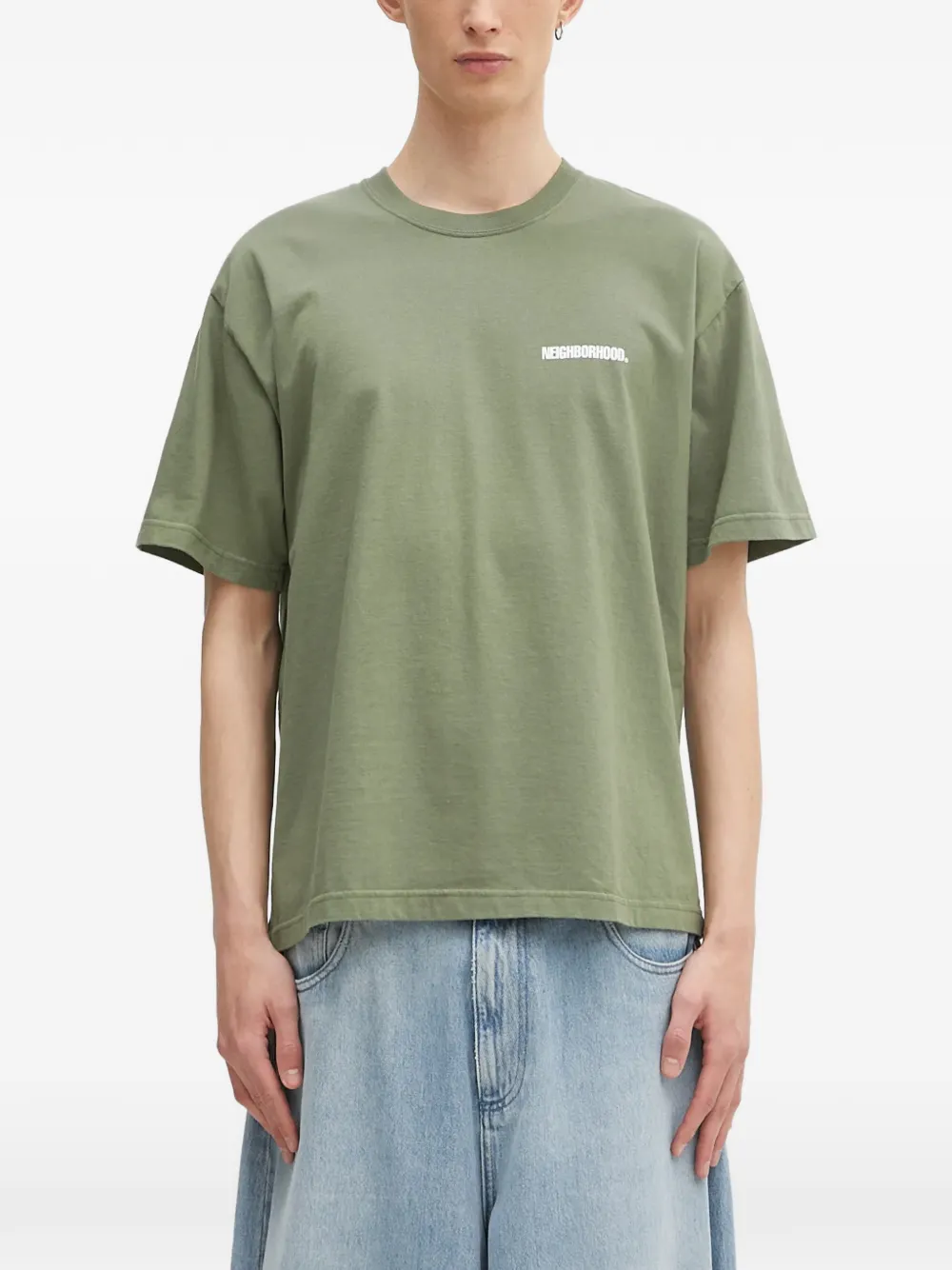 Neighborhood logo-print T-shirt