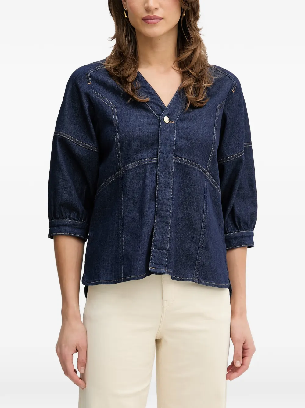 Mos Mosh button-detail shirt