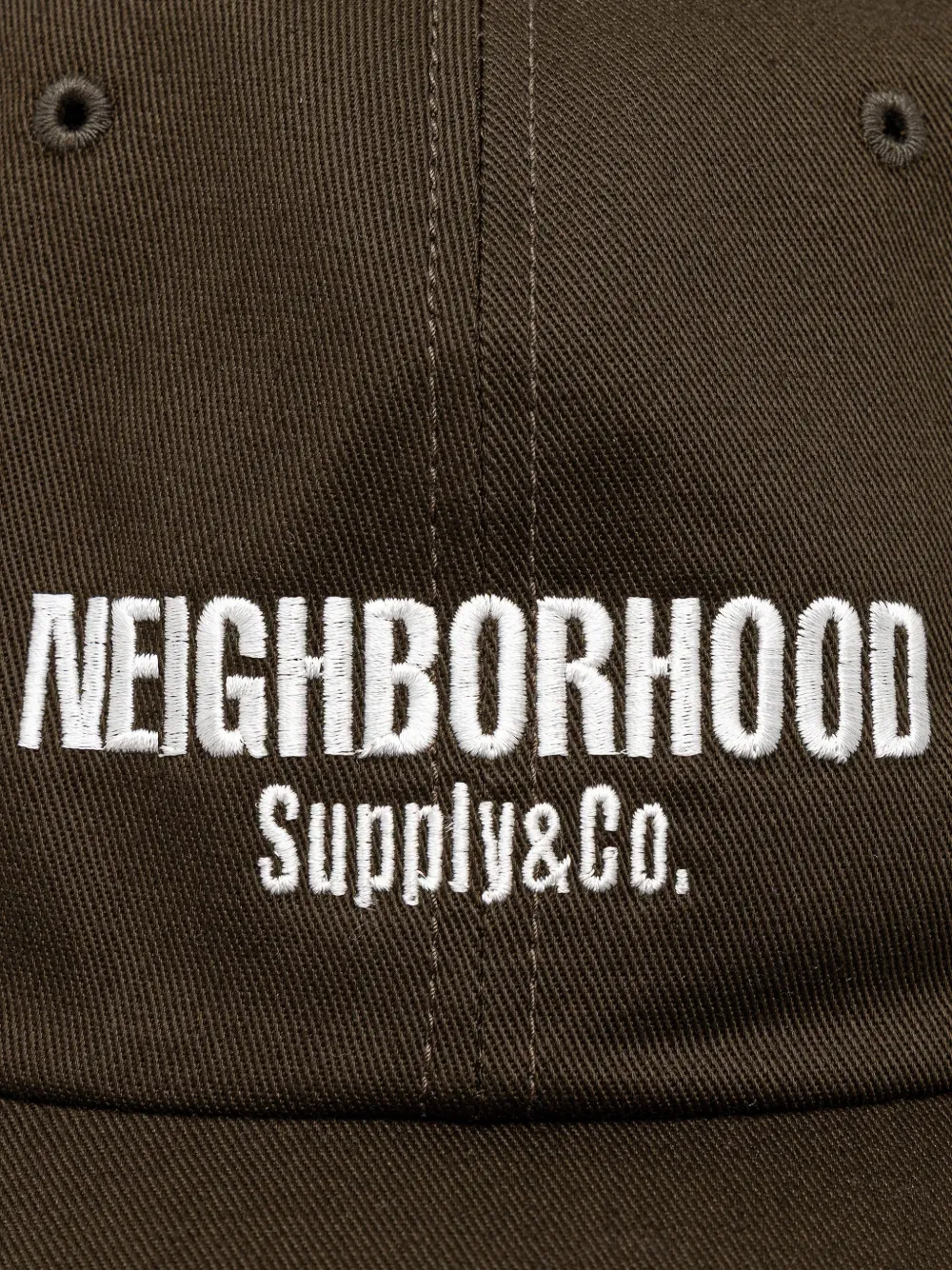 NEIGHBORHOOD 로고 디테일 베이스볼 캡