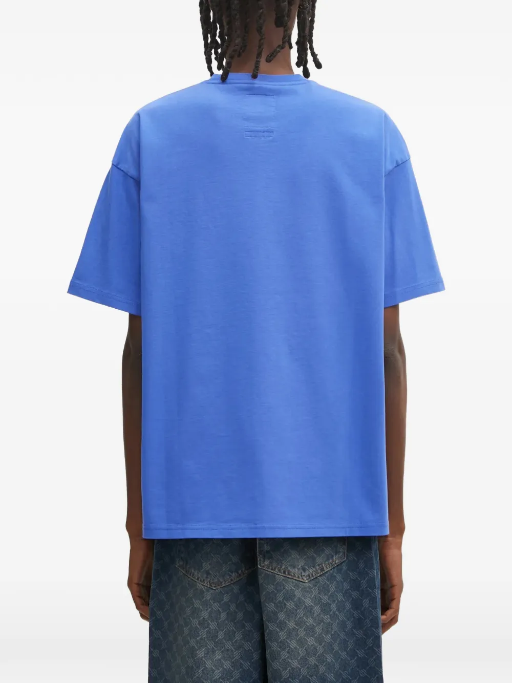 Napapijri x Martine Rose logo-print T-shirt Blauw