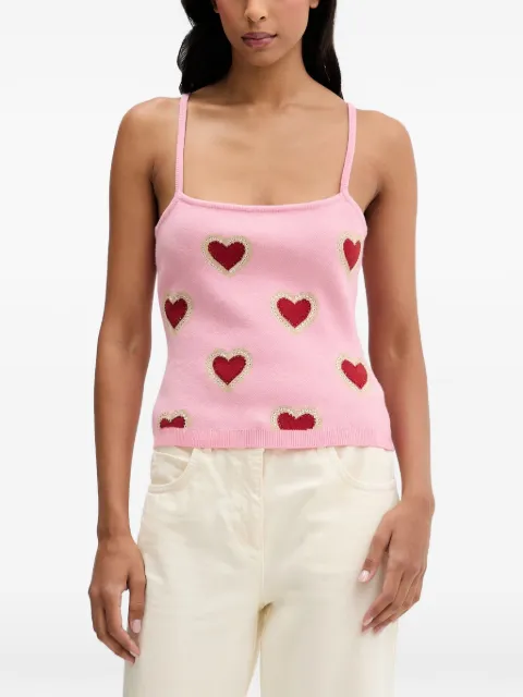 NEVER FULLY DRESSED Hearts kint top