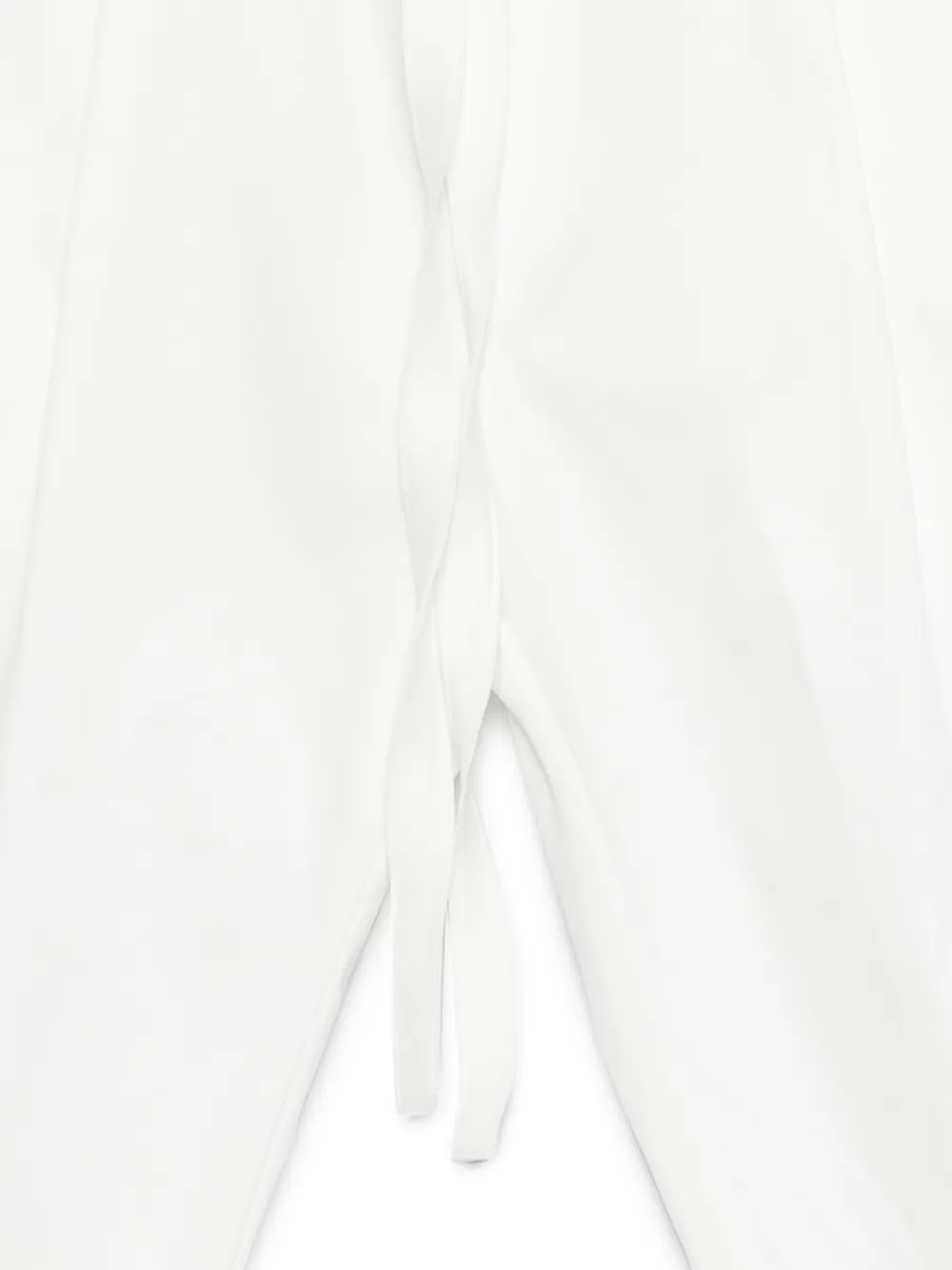  Suenos Kidswear Drawstring-fastening Trousers - White 