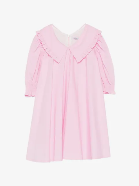 SUENOS Kidswear ruffled-collar dress
