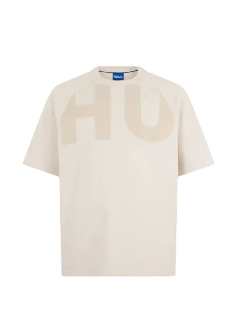 BOSS t-shirt med grafisk panel