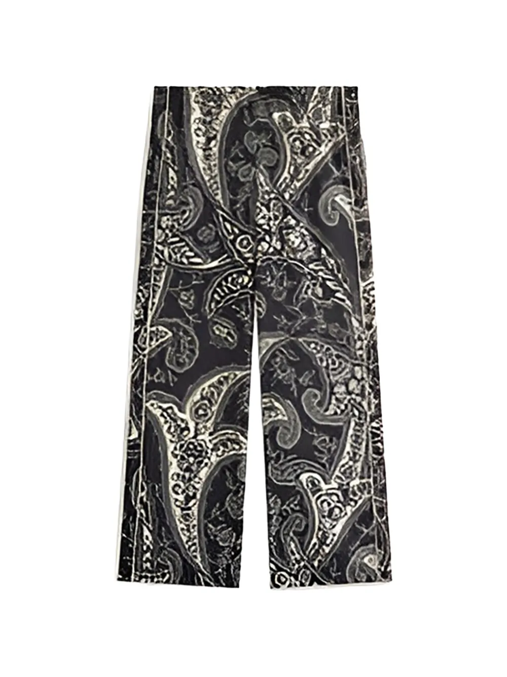 Kith Florin Paisley Tearaway Trousers In Black