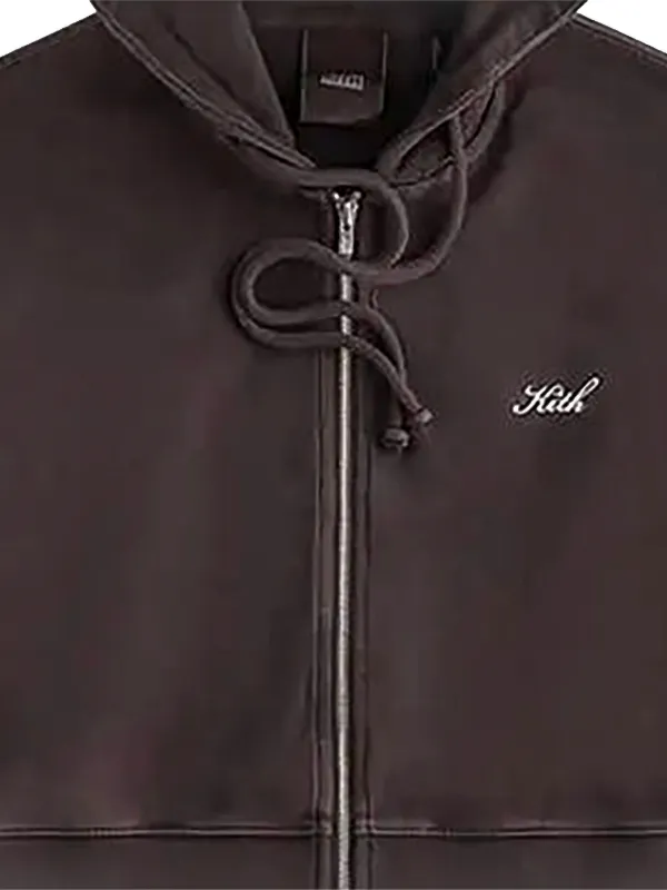 KITH ジップアップ パーカー | ブラウン | FARFETCH JP