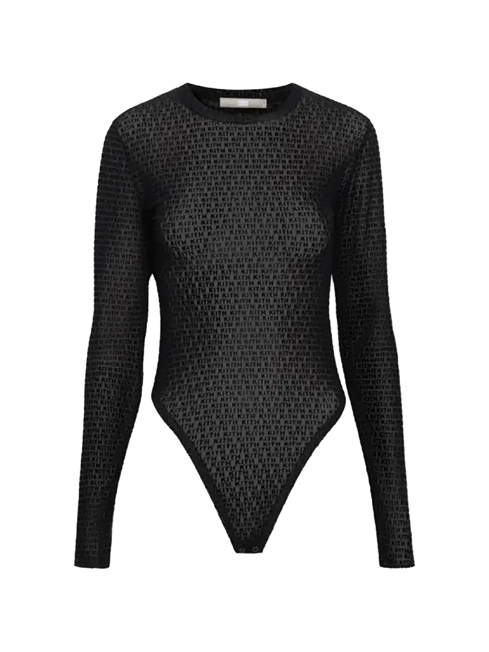KITH Body con motivo monogramma - Nero