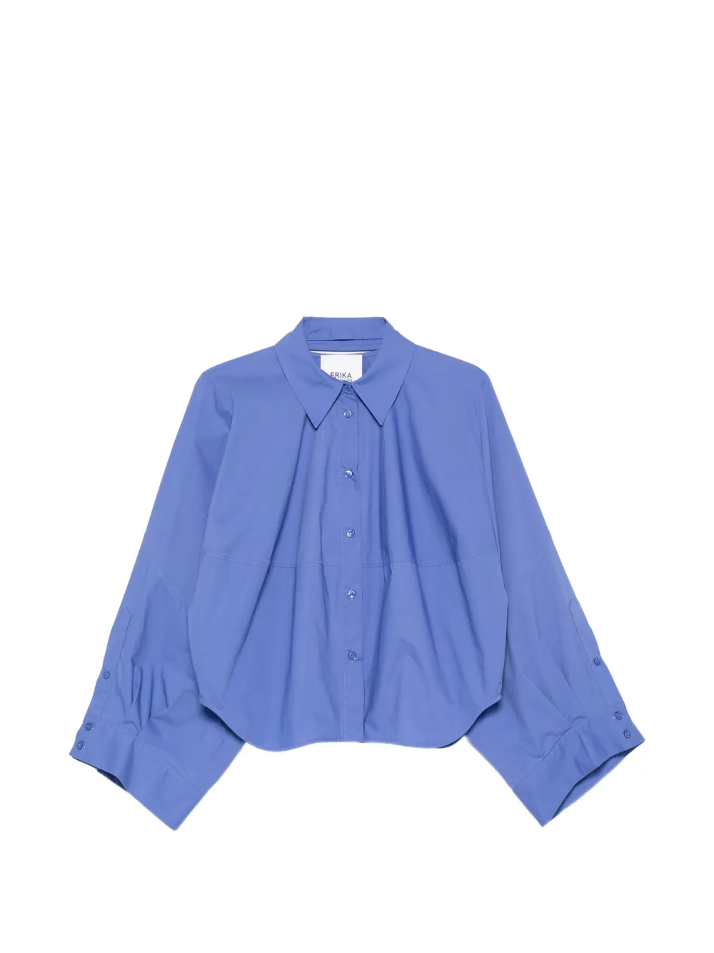 Erika Cavallini buttoned shirt - Blu