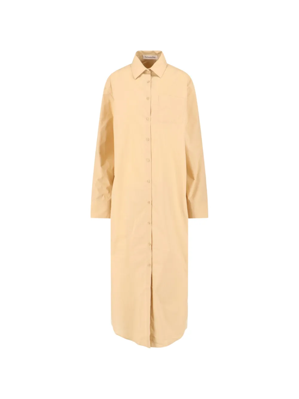 The Frankie Shop Helena shirt dress - Toni neutri