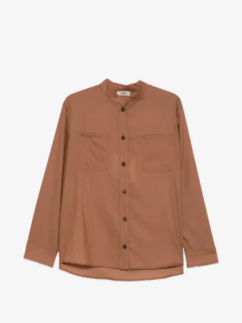 Herno camisa con bolsillo en el pecho
