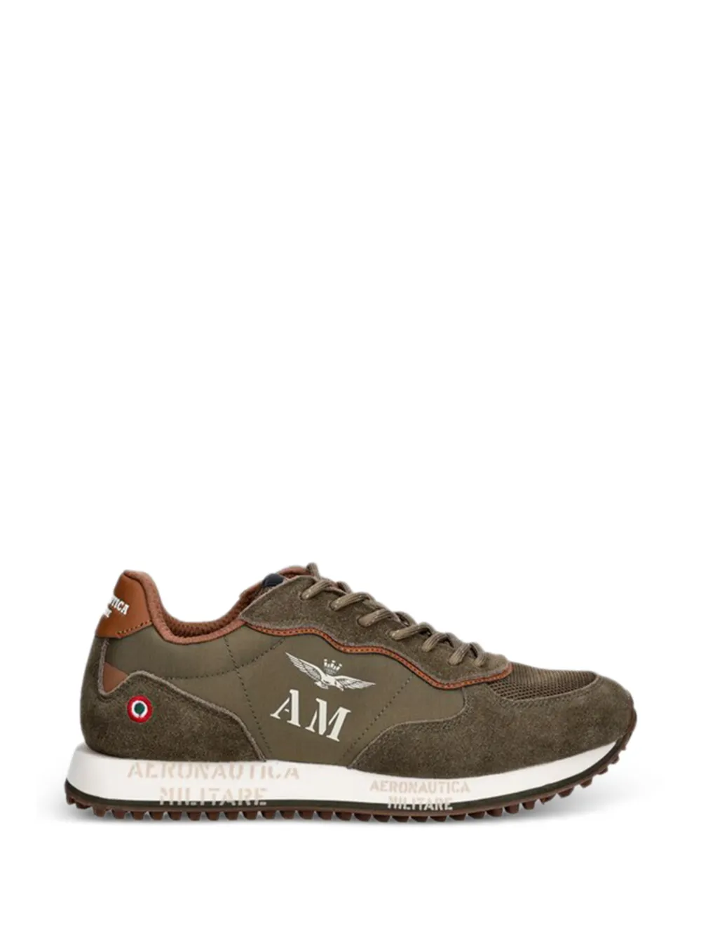 Aeronautica Militare logo sneakers - Verde