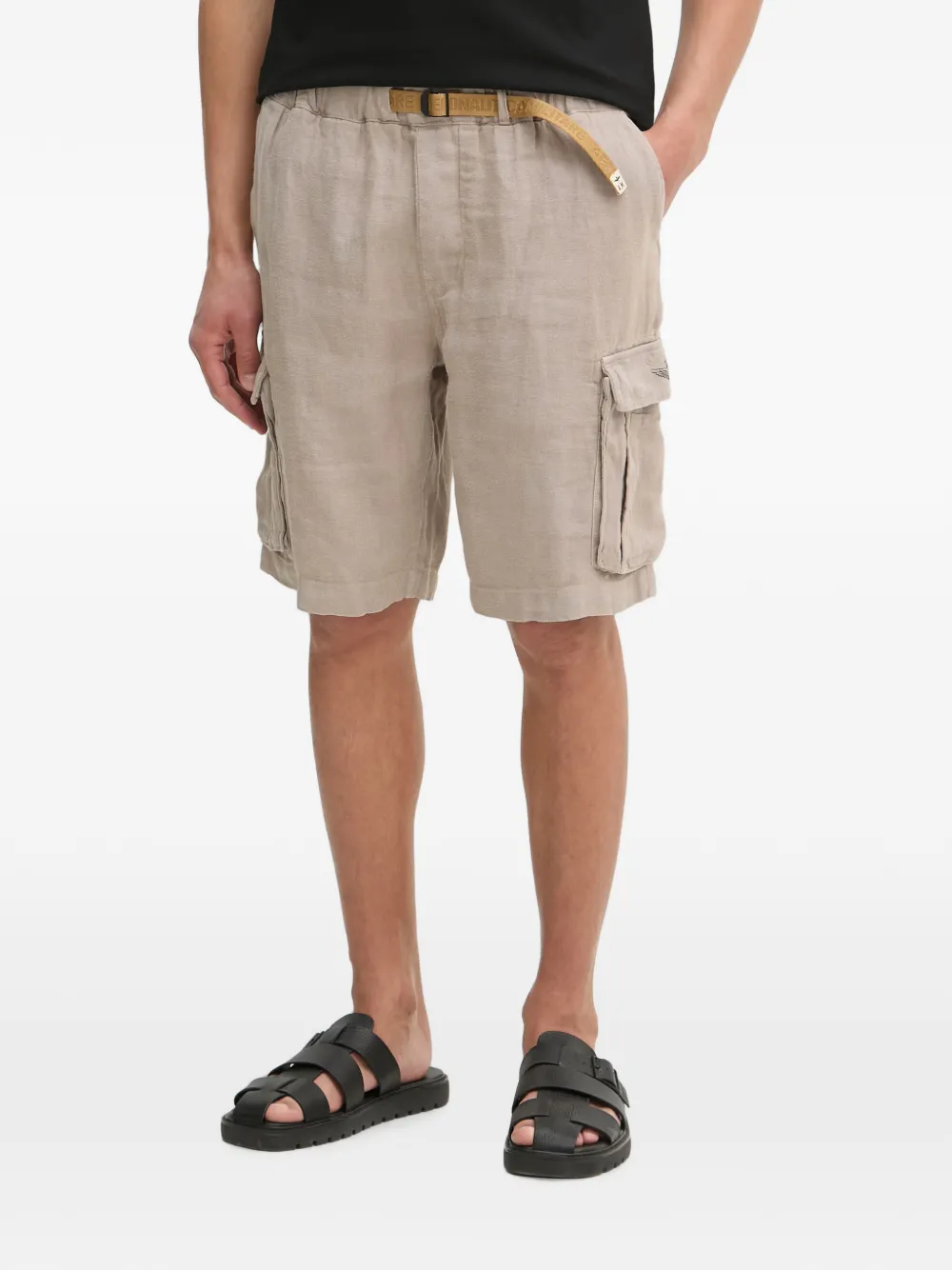 Aeronautica Militare Klassische Cargo-Shorts - Nude