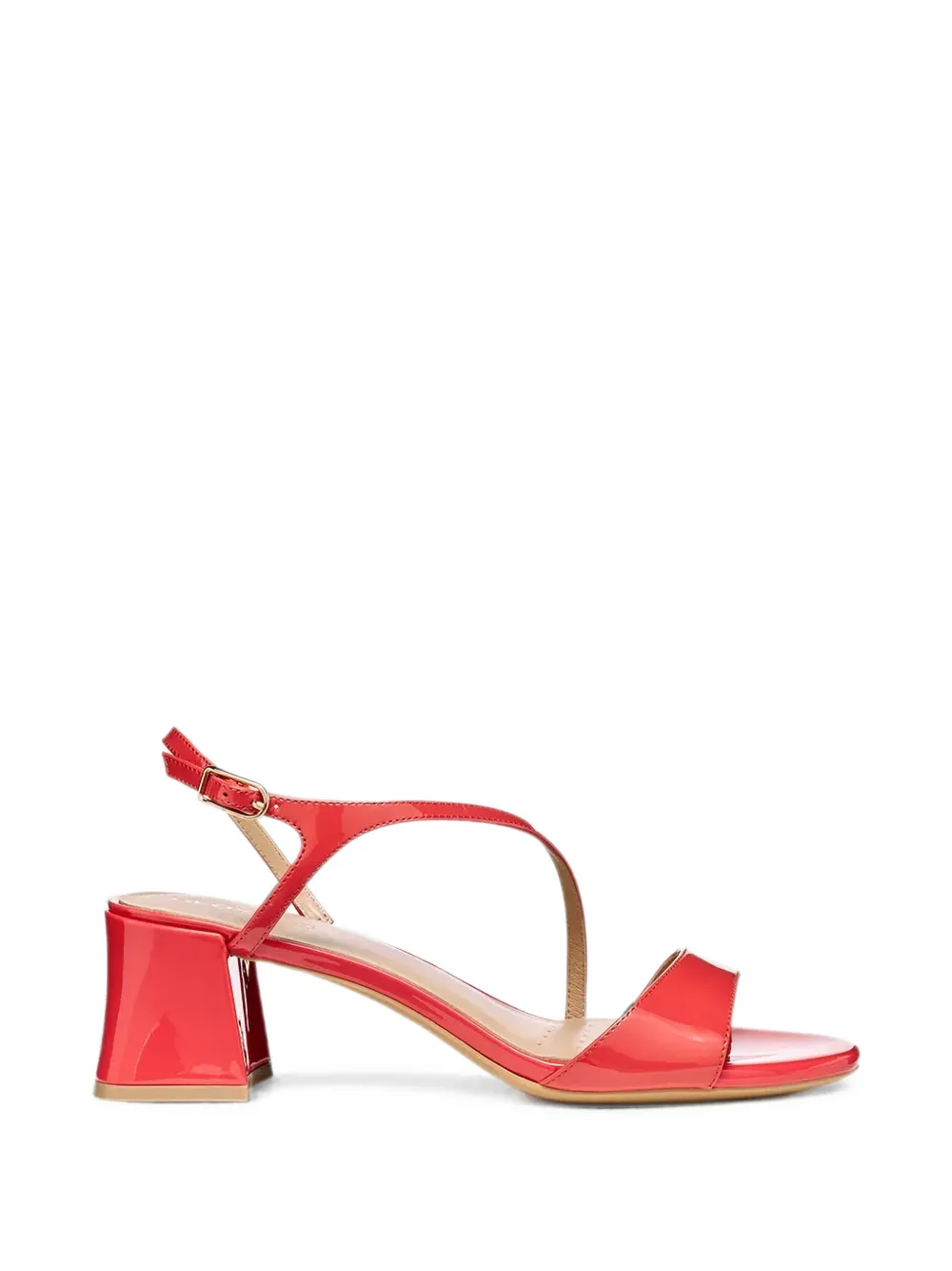 Geox New Eraklia 50 T01 block-heel sandals Rood